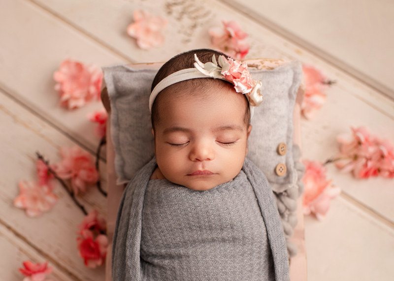 spring theme Newborn photography in St.Petersburg, FL | oohlalaartphotography