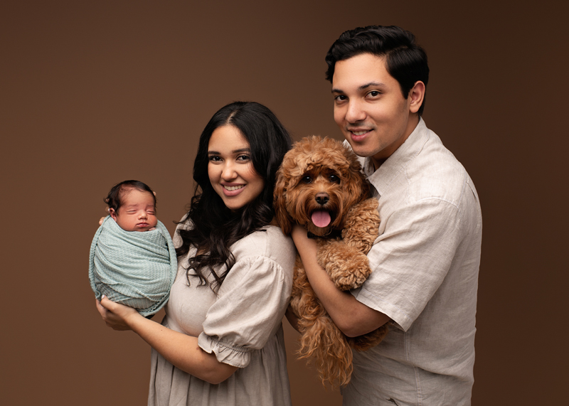 Dog and Newborn photography in Tampa, FL | oohlalaartphotography
